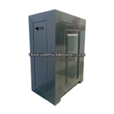 CHÂN TỦ GỖ SỒI TỰ NHIÊN MÀU XÁM LÔNG CHUỘT ADA - AQUARIUM WOOD CABINET