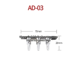 VAN CHIA OXY INOX CÓ KHÓA ĐIỀU TIẾT OXY PHI 4-5-6