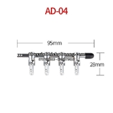 VAN CHIA OXY INOX CÓ KHÓA ĐIỀU TIẾT OXY PHI 4-5-6