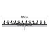 VAN CHIA OXY INOX CÓ KHÓA ĐIỀU TIẾT OXY PHI 8 - VAN CHIA 2, 4, 6, 8, 10, 12