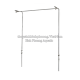 CHÂN TREO / GIÁ TREO ĐÈN ĐÔI INOX MAD M1 CHO HỒ 60CM - 90CM - 120CM - 150CM