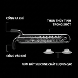 ĐẾM GIỌT CO2 THỦY TINH XOẮN – THIẾT KẾ TINH TẾ, KIỂM SOÁT CO2 CHÍNH XÁC