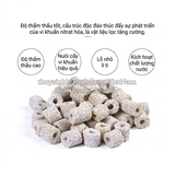 SỨ NHẪN TRẮNG LỖ - VẬT LIỆU LỌC XỬ LÝ NƯỚC