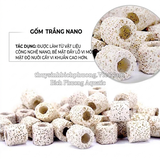 SỨ NHẪN TRẮNG LỖ - VẬT LIỆU LỌC XỬ LÝ NƯỚC