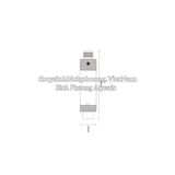 ĐẾM GIỌT CO2 VER2 – LỖ CHÂM NƯỚC VAN 1 CHIỀU (KÈM XI LANH)