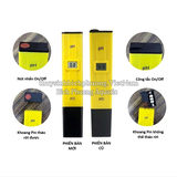 BÚT ĐO PH NƯỚC ATC THẾ HỆ MỚI (MÀU VÀNG ĐEN) – THIẾT KẾ NÂNG CẤP, ĐO SIÊU NHANH, CHÍNH XÁC VƯỢT TRỘI