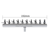 VAN CHIA OXY INOX CÓ KHÓA ĐIỀU TIẾT OXY PHI 8 - VAN CHIA 2, 4, 6, 8, 10, 12