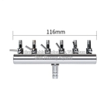 VAN CHIA OXY INOX CÓ KHÓA ĐIỀU TIẾT OXY PHI 8 - VAN CHIA 2, 4, 6, 8, 10, 12