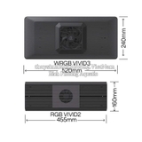 ĐÈN LED CHIHIROS WRGB VIVID 3 LED LIGHT CAO CẤP