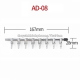 VAN CHIA OXY INOX CÓ KHÓA ĐIỀU TIẾT OXY PHI 4-5-6