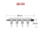 VAN CHIA OXY INOX CÓ KHÓA ĐIỀU TIẾT OXY PHI 4-5-6