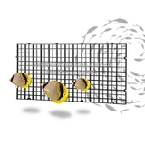 TẤM LƯỚI NHỰA LÀM VÁCH NGĂN, NẮP ĐẬY HỒ CÁ, HỒ NUÔI RÙA