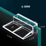 GIÁ ĐỠ MICA GẮN THÀNH HỒ KÍNH – ĐỠ TẤM NHỰA / LƯỚI ĐẬY HỒ CÁ