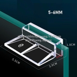 GIÁ ĐỠ MICA GẮN THÀNH HỒ KÍNH – ĐỠ TẤM NHỰA / LƯỚI ĐẬY HỒ CÁ