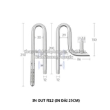 IN OUT INOX WEEK AQUA CÓ LỌC VÁNG FI12, FI16