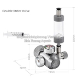 VAN CƠ CO2 WEEK AQUA 2 ĐỒNG HỒ - DOUBLE METER VALVE