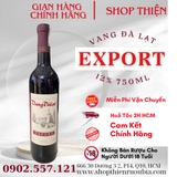 Rượu Vang Đà Lạt EXPORT  12% 750ml