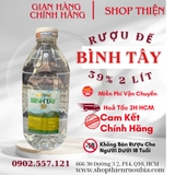 Rượu Đế Bình Tây 39 Độ Can 2 Lít Chính Gốc - Giá Tốt Tại TP.HCM