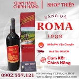 Vang Đỏ ROMA 1989 14.5% 750ml
