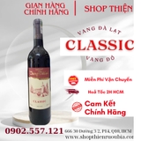 1 thùng Vang Đà Lạt Classic  12 Đỏ 750ml  x 6 Chai