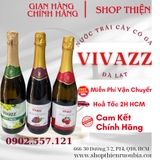 Nước trái cây Đà Lạt VIVAZZ 720ml