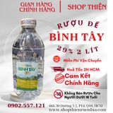 Rượu ĐẾ BÌNH TÂY 29% 39% 2 Lít