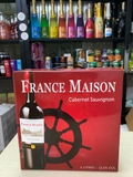 Rượu Vang Pháp FRANCE MAISON 13.5% 5 Lít- Cabernet Sauvignon- Vang Đỏ