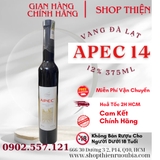 Vang Đà Lạt Đỏ APEC 12% 375ml