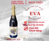 Nước Trái Cây Tây Ban Nha EVA Sparkling Red Grape 750ml-Vị Nho Đỏ