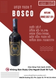 Rượu Vang Đỏ Ý Bosco De Merlo Primitivo Limited Edition 13.5% - Chai 750ml