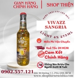 Nước Trái Cây Lên Men VIVAZZ SANGRIA LIGHT 4% 275ml