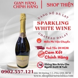 Rượu Vang Nổ Khai Vị Đà Lạt Champgne Chateau Dalat Sparkling 11% 750ml