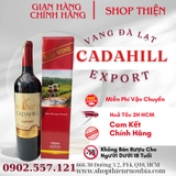 Vang Đà Lạt CADAHILL EXPORT 13% 750ml
