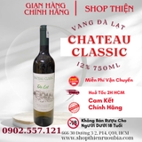 Vang Trắng Đà Lạt CHATEAU CLASSIC 12% 750ml
