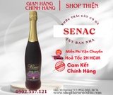 Nước trái cây Tây Ban Nha SENAC 750ml - Nho đỏ