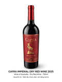 Vang Đỏ Úc CAPRA Imperial Dry Red Wine 2025 - Nhãn Đỏ 750ml