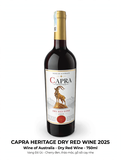 Vang Úc Con Dê CAPRA 2025 - Chardonnay, Imperial, Heritage - Quà Biếu Sang