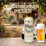 Bia Đức Paderborner Pilger 5% - Thùng 24 Lon 500ml | Zwickelbier Chuẩn Đức