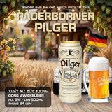 Bia Đức Paderborner Pilger 5% - Thùng 24 Lon 500ml | Zwickelbier Chuẩn Đức