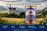 Bom Bia Arcobräu Weissbier 5 Lít | Bia Lúa Mỳ Đức Bavaria 5.3% Keg 5L