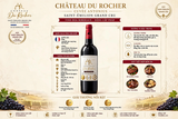 Vang Đỏ Pháp Château Du Rocher Saint-Émilion Grand Cru 14% 750ml - Vang Bordeaux Cao Cấp