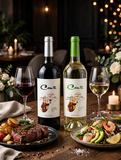 Rượu Vang Chile Conte - Cabernet Sauvignon 2020 | Sauvignon Blanc 2022 | Wine Of Chile 750ml Chính Hãng