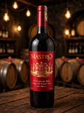 Rượu Vang Đỏ MASTRO Nhãn Đỏ 750ML 14% - Vị Đậm Chát Đằm - Quà Biếu Tết Sang Trọng