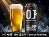 Bia Bỉ OJ Premium Strong Beer 8.5% - Thùng 24 Lon 500ml - Bia Mạnh Nhập Khẩu Belgium - Bia Lon Cao Cấp