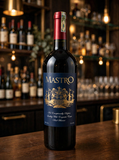Vang MASTRO Đỏ Xanh Vàng 750ML - Sang Trọng-Quà Biếu Tết- Gói Quà Mâm Quả Cưới