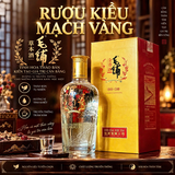 Rượu Kiều Mạch Vàng Mao Pu 500ml 42%vol - Tinh Hoa Thảo Bản, Quà Biếu Cao Cấp
