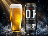 Bia Bỉ OJ Premium Strong Beer 8.5% - Thùng 24 Lon 500ml - Bia Mạnh Nhập Khẩu Belgium - Bia Lon Cao Cấp
