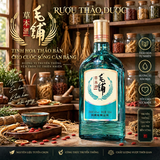Rượu Thảo Dược Mao Pu 520ml 42%vol - Tinh Hoa Thảo Bản, Hương Vị Truyền Thống, Quà Biếu Cao Cấp
