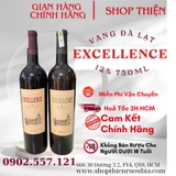 Rượu Vang Đà Lạt Excellence  12% 750ml
