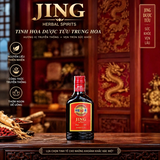 Rượu Dược Liệu JING 125ml - Dược Tửu Trung Hoa Mini Bỏ Túi - Thơm Ngon Dễ Uống - Quà Biếu Nhỏ Xinh 35%
